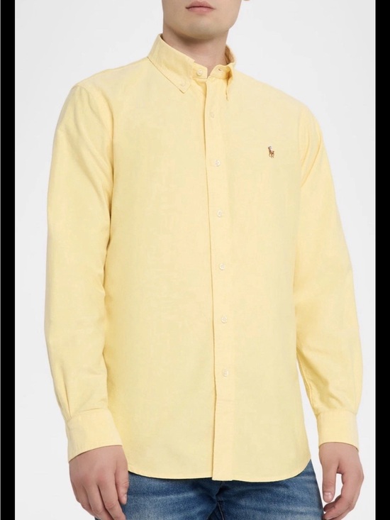 Ralph Lauren Other - Polo Ralph Lauren Men's Classic-Fit Oxford Button-Down Shirt | 17.5 32 33 Yellow